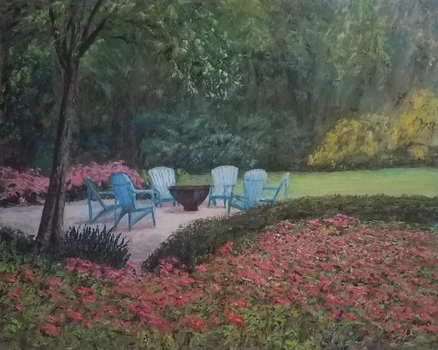 Kay's Garden painting